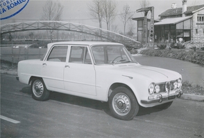 Alfa is holding an event at its Balocco test track for classic Giulias