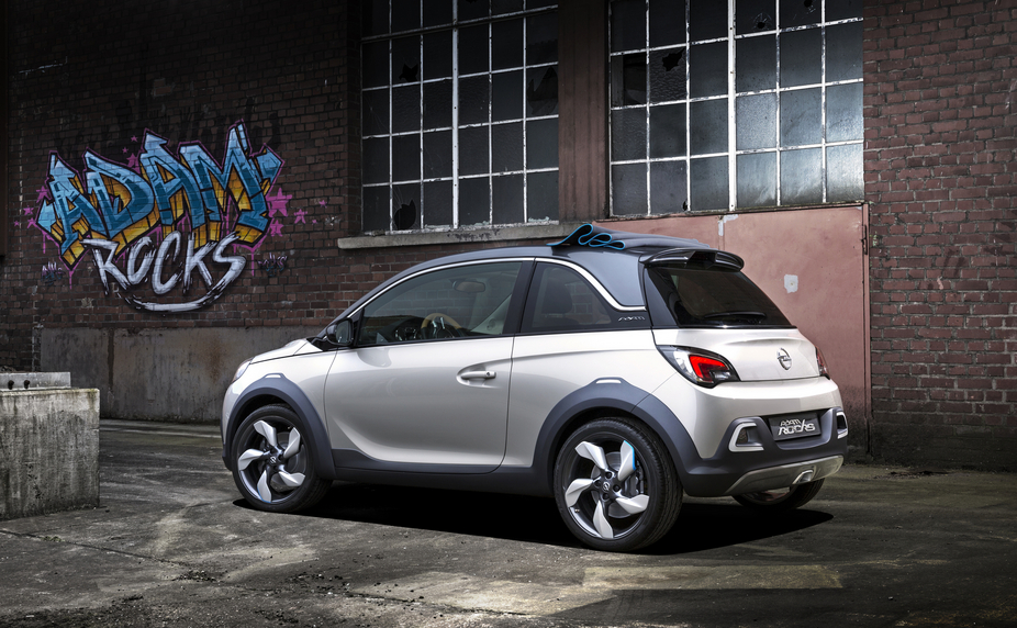 The Opel Rocks is the genesis for the plan for an Adam crossover and convertible