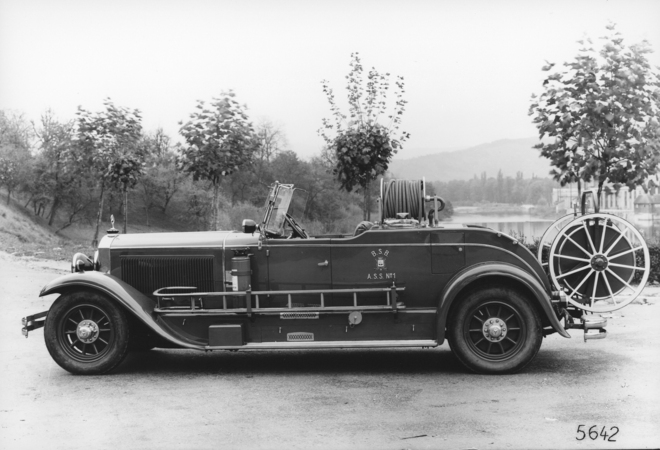 Mercedes-Benz Nürburg Fire chief vehicle Mercedes-Benz Nürburg Fire chief vehicle