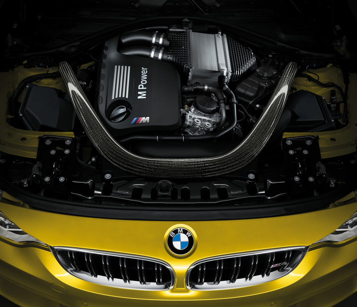 The engine is a new twin-turbo inline six