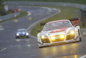 The Team Mamerow Racing Audi was second