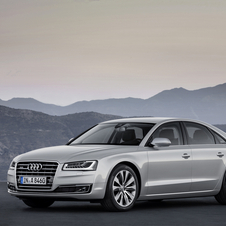 The ASF design is still used on the A8 that will be refreshed at the Frankfurt Motor Show