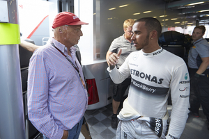 Hamilton is in fourth place in the World Drivers' Championship