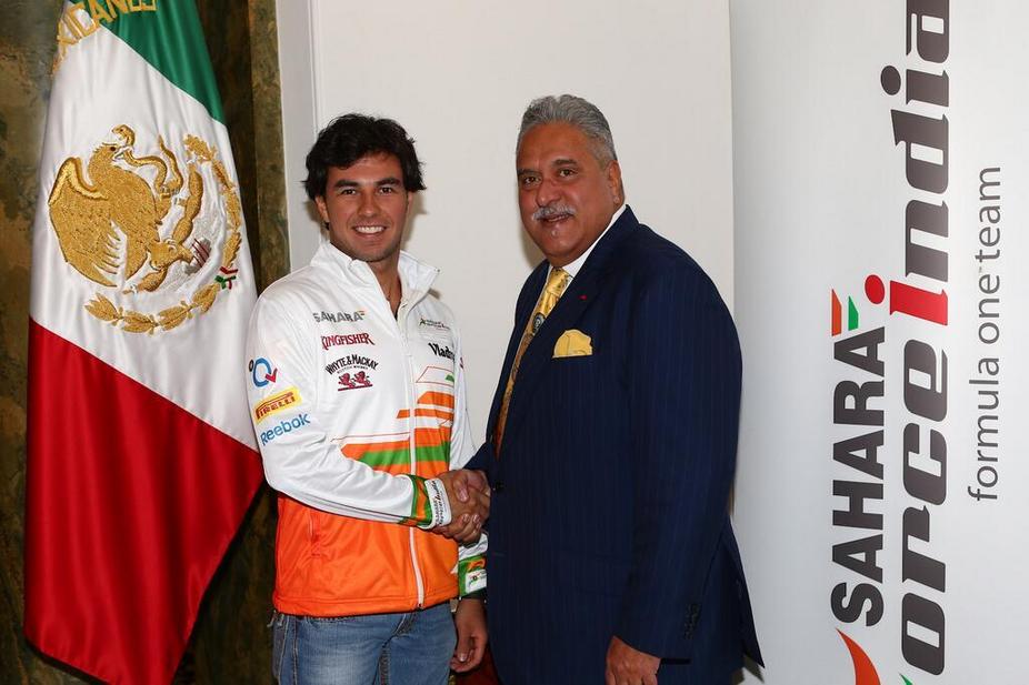Sahara Force India has signed Sergio Perez to a multi-year deal 