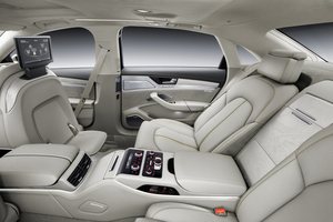 The interior gets upgraded with new materials and technology