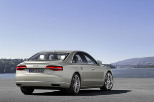 The rear gets a new taillight shape and rhomboid taillights