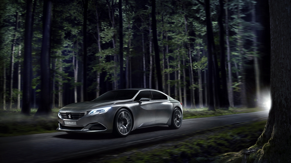 The vehicle features a new combination of materials in gray tones