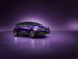 The car echoes the look of the next generation Espace