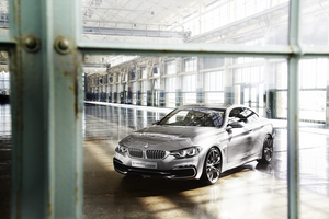 The swooping roof and large doors make it look quite sporty