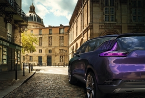 The cars are meant to show an entire lifecycle of car ownership