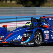 The car will compete against eight other cars in its class