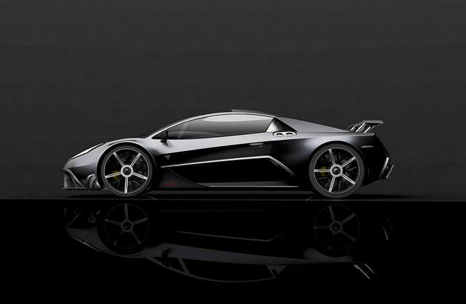 The company created its own carbon fiber monocoque for the car The company created its own carbon fiber monocoque for the car