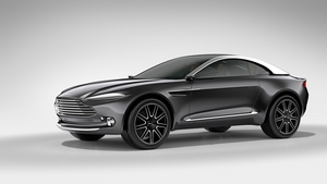 The Aston Martin DBX Concept bets on day-to-day practicality, with generous luggage capacity and room for four adult passengers