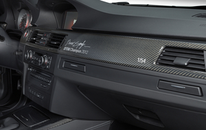 There is also a carbon fiber panel with Spengler's signature