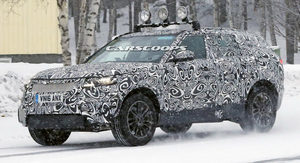 The Range Rover Sport Coupe was in Sweden testing in winter and cold weather conditions