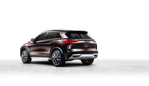 It showcases Infiniti's new autonomous drive support technologies