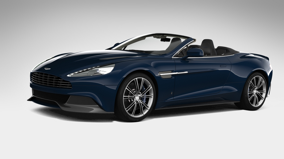 The Neiman Marcus Vanquish Volante is inspired by a DB6 Volante