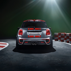 The rear gets a diffuser, brake cooling ducts and spoiler