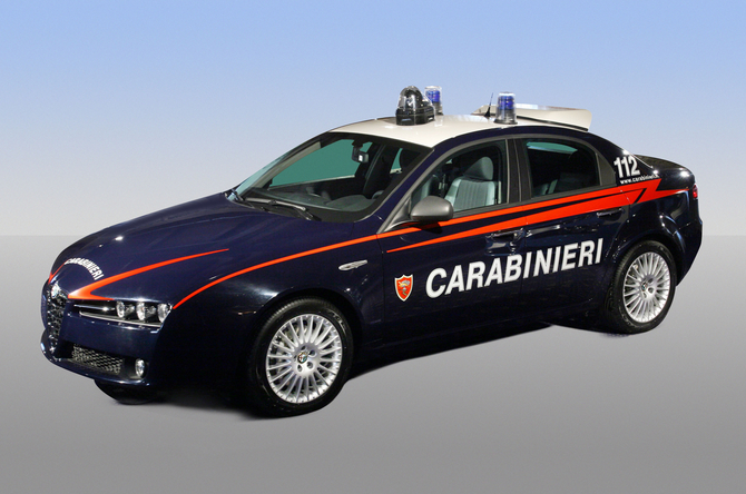 Alfa Romeo 159 Police Vehicle Alfa Romeo 159 Police Vehicle
