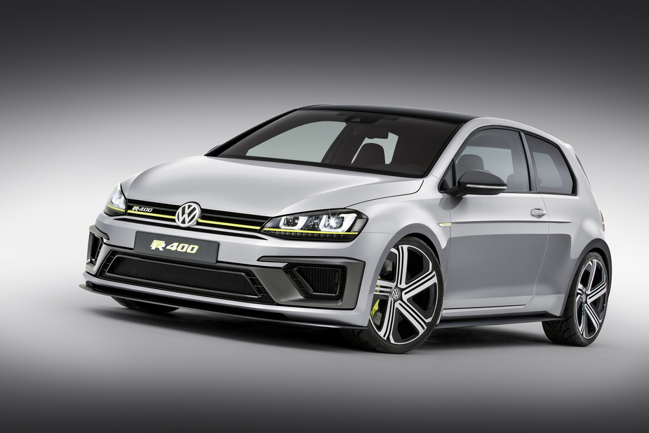 The Golf R R400 was developed by Volkswagen's R division
