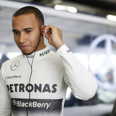 Hamilton is really showing the performance of the Mercedes in his first season there