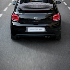 The fully opened top is the most traditionally convertible-like 