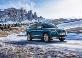 The new Skoda Kodiaq Scout will be launched at the Geneva Motor Show in March