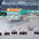 The race started slightly wet but dried over the course of the race
