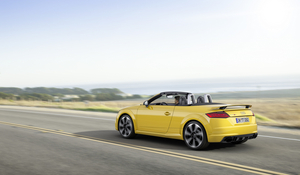 With 400hp and 480Nm of torque the new TT RS can reach 100km/h in 3.7 seconds